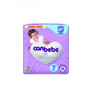 Canbebe Jumbo Paket No 7 16 Adet