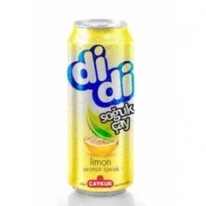 Çaykur Didi Ice Tea Limon Aromalı (Teneke Kutu) 500 Ml