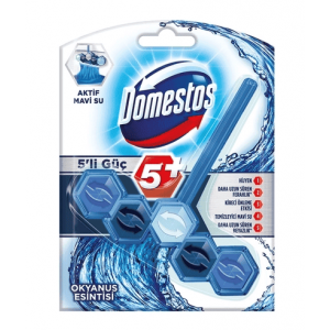 Domestos 5-Power Active Blue Water Ocean Breeze 55 gr 