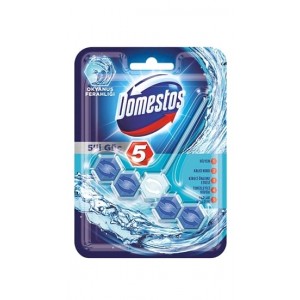 Domestos 5'li Güç Tuvalet Bloğu Okyanus Ferahlığı 55 Gr 