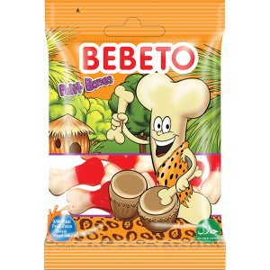 Kervan Gıda Bebeto Jelly Candy Petit Bones 20 grX12 