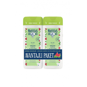 Le Petit Marseiliais Organik Karpuz Ve Fesleğen Duş Jeli Avantaj Paketi 2X400 Ml