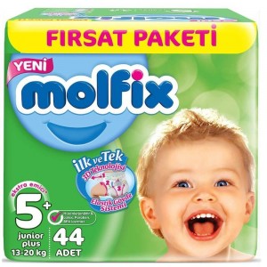 Molfix Fırsat Paketi No 5+ 44 Adet