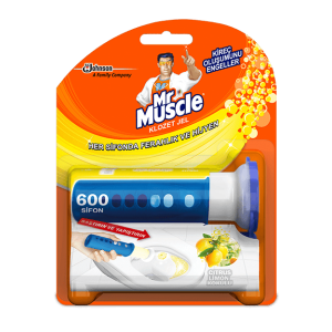 Mr. Muscle Aktif Temiz Tuvalet Blokları  Jel Limon 36 Ml