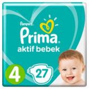 Pampers Prima Maxi Plus 27 Adet