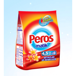 Peros Powder Detergent Whites&colors 4.5 kg 