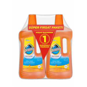 Pronto Ahşap Ve Yüzey Temizleyici Promosyon Paketi 2X750 Ml