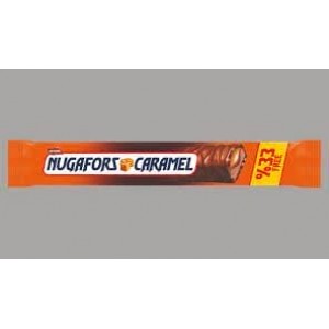 Şimşek Nugafors Çikolata Bar Karamel 45 Gr