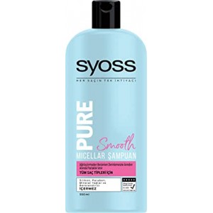 Syoss Pure Smooth Micellar Şampuan 550 Ml