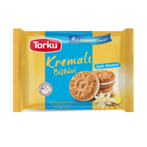 Torku Sade Kremalı Bisküvi 4X61 Gr