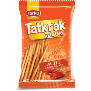 Torku Tatkrak Baharatlı Çubuk Kraker 75 Gr