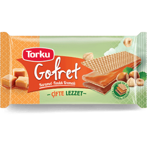 Torku Gofret Karamel-Fındık Kreması 40 Gr