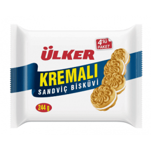 Ülker Kremalı Sandviç 4’Lü 244 Gr