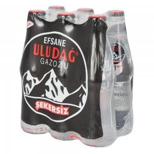 Uludağ Gazoz Legend Şekersiz 6X250 Ml