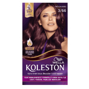 Wella Koleston Saç Boyası No 3,66 Patlıcan Moru