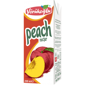 Yörükoğlu Fruit Juice Peach Nectar 200 ml 