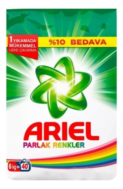 Ariel Parlak Renkler 6 Kg