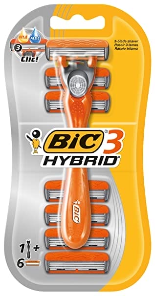 Bic Blister Çanta Üçlü Bıçak Hibrit 6 Adet