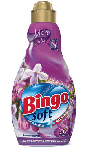 Bingo Konsantre Yumuşatıcı Mor Çiçekler 1440 Ml