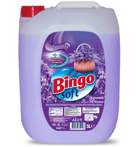 Bingo Standart Yumuşatıcı Lavanta Rüzgarı 5 L