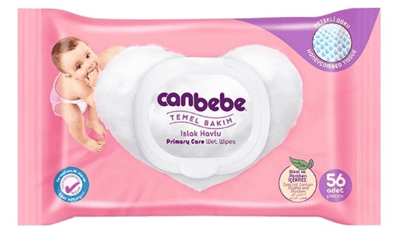 Canbebe Temel Bakım Islak Havlu 56 Adet