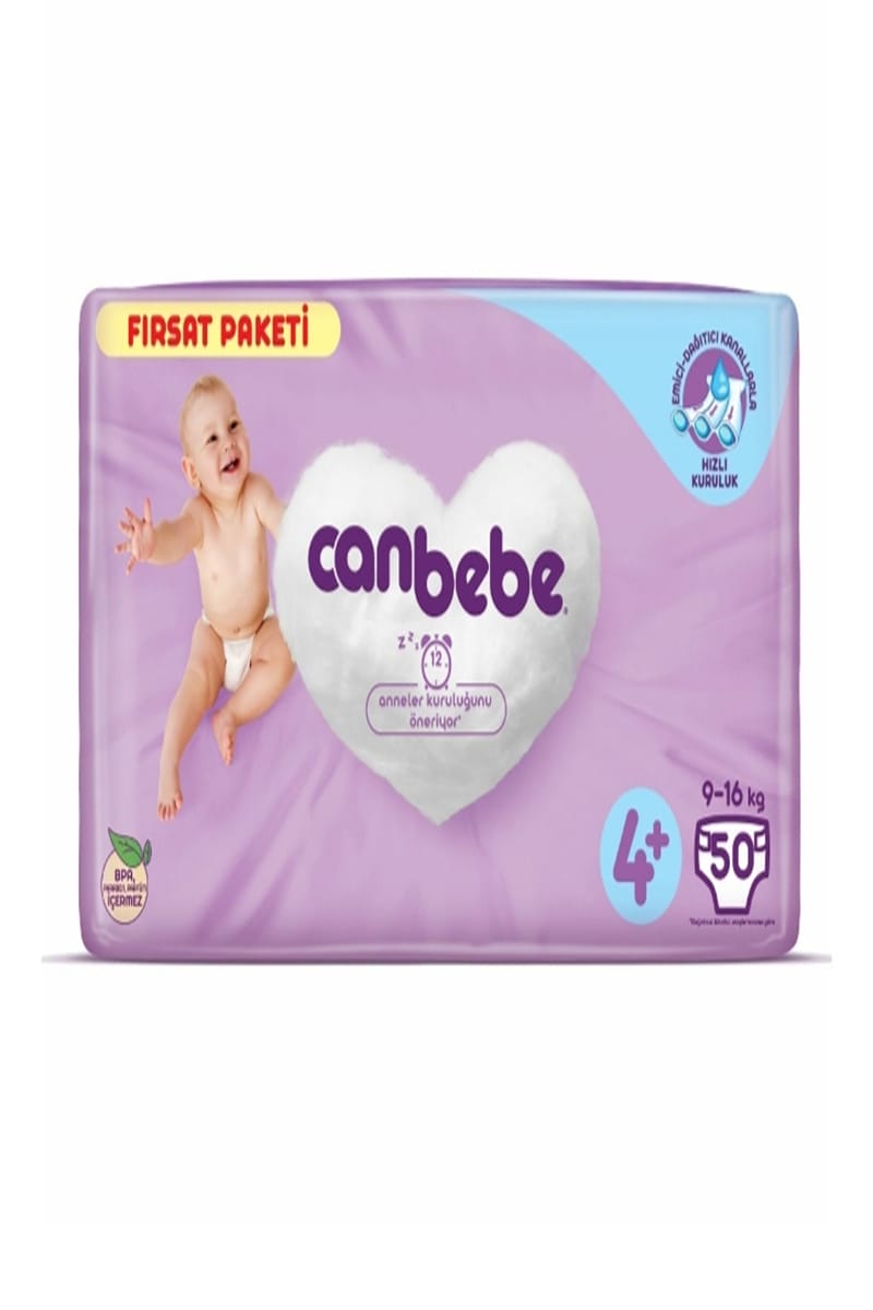 Canbebe Fırsat Paketi No 4+ 50 Adet