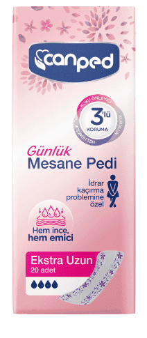 Canped Günlük Mesane Pedi Ekstra Uzun 20 Adet