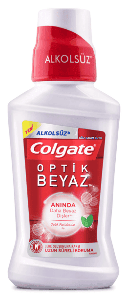 Colgate Ağız Bakım Suyu Optik Beyaz 250 Ml