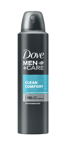 Dove Deodorant Men Anti- Perspirant Clean Comfort 150 Ml