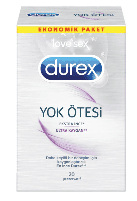 Durex Kondom Yok Ötesi Daha Yakın Duygular 20 Adet 