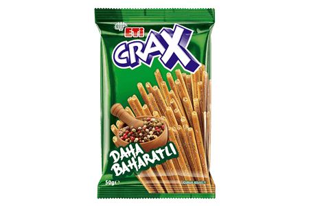 Eti Crax Baharatlı Çubuk Kraker 50 Gr