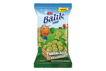 Eti Balık Sebzeli Kraker 35 Gr