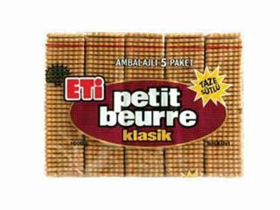 Eti Petit Beurre Bisküvi Klasik 1000 Gr