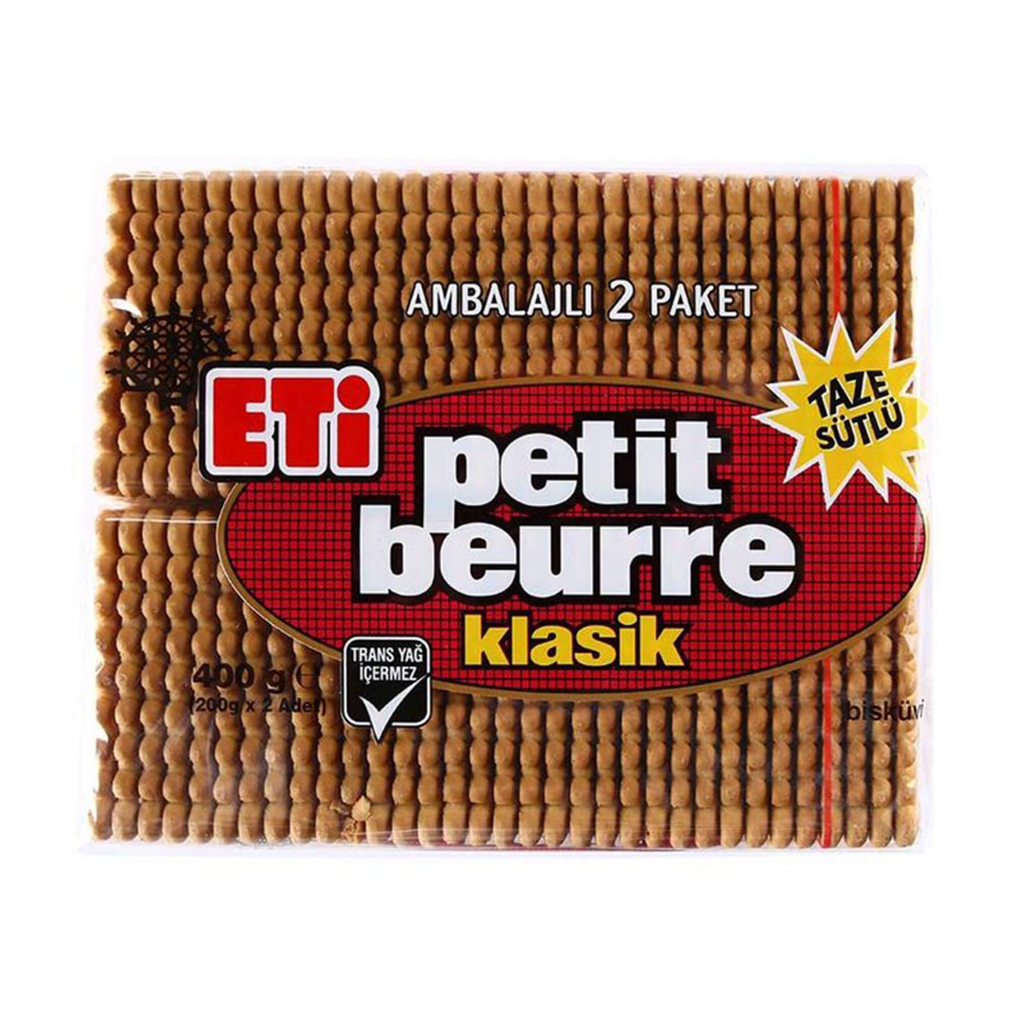 Eti Petit Beurre Bisküvi Klasik 400 Gr