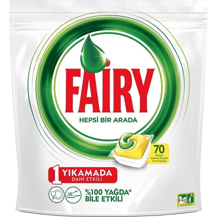 Fairy Tablet Hepsi Bir Arada 70 Adet