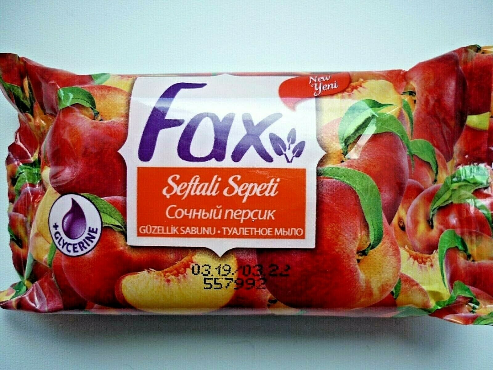 Fax Güzellik Sabunu Şeftali 75 Gr