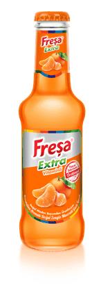 Freşa Extra Mandalina Aromalı Doğal Mineral Zengin Gazlı İçecek 200 Ml