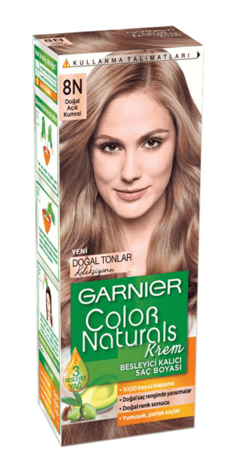 Garnier Saç Boyası N8 Nude Açık Kahverengi 1 Adet