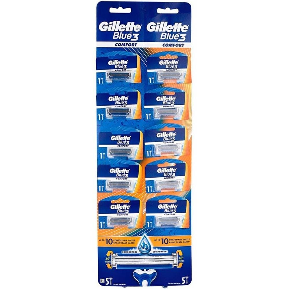 Gillette Blue 3 Cartella Disposable 10 pc 