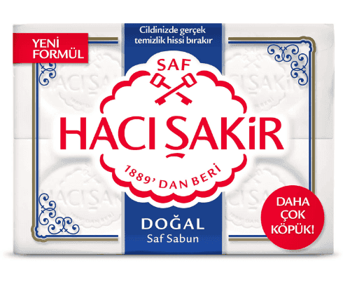 Hacı Şakir Kalıp Sabun Doğal 600 Gr