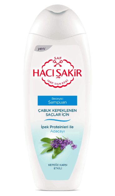 Hacı Şakir Şampuan Adaçayı Kepeğe Karşı Etkili 500 Ml