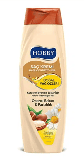 Hobby Argan Yağı Ve Papatya Çiçeği Özlü Saç Kremi 600 Ml