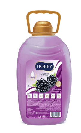 Hobby Gliserinli Sıvı Sabun Böğürtlen 3600 Ml