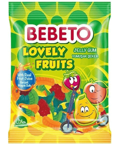 Kervan Gıda Bebeto Lovely Fruits 80 Gr