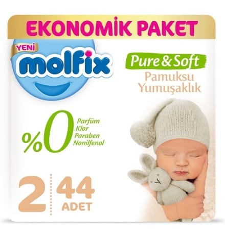 Molfix Ekonomik Paket No 2 44 Adet