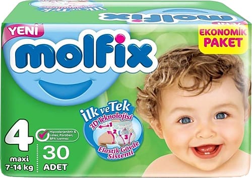 Molfix Ekonomik Paket No 4 30 Adet