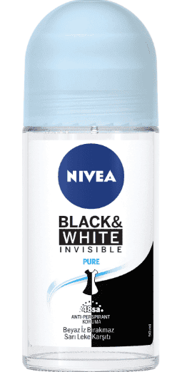 Nivea Deodorant B&w Pure Roll On 50 Ml