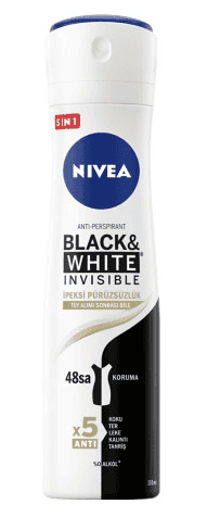 Nivea Deodorant B&w İpeksi Pürüzsüzlük Sprey 150 Ml