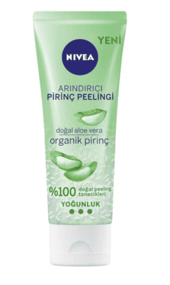 Nivea Yüz Bakımı Organik Pirinç Peelingi Aloe Vera 75 Ml