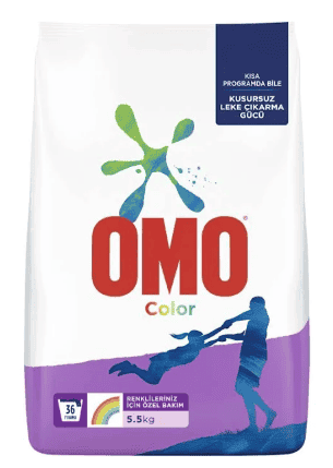 Omo Matic Toz Deterjan Renkliler 5,5 Kg 